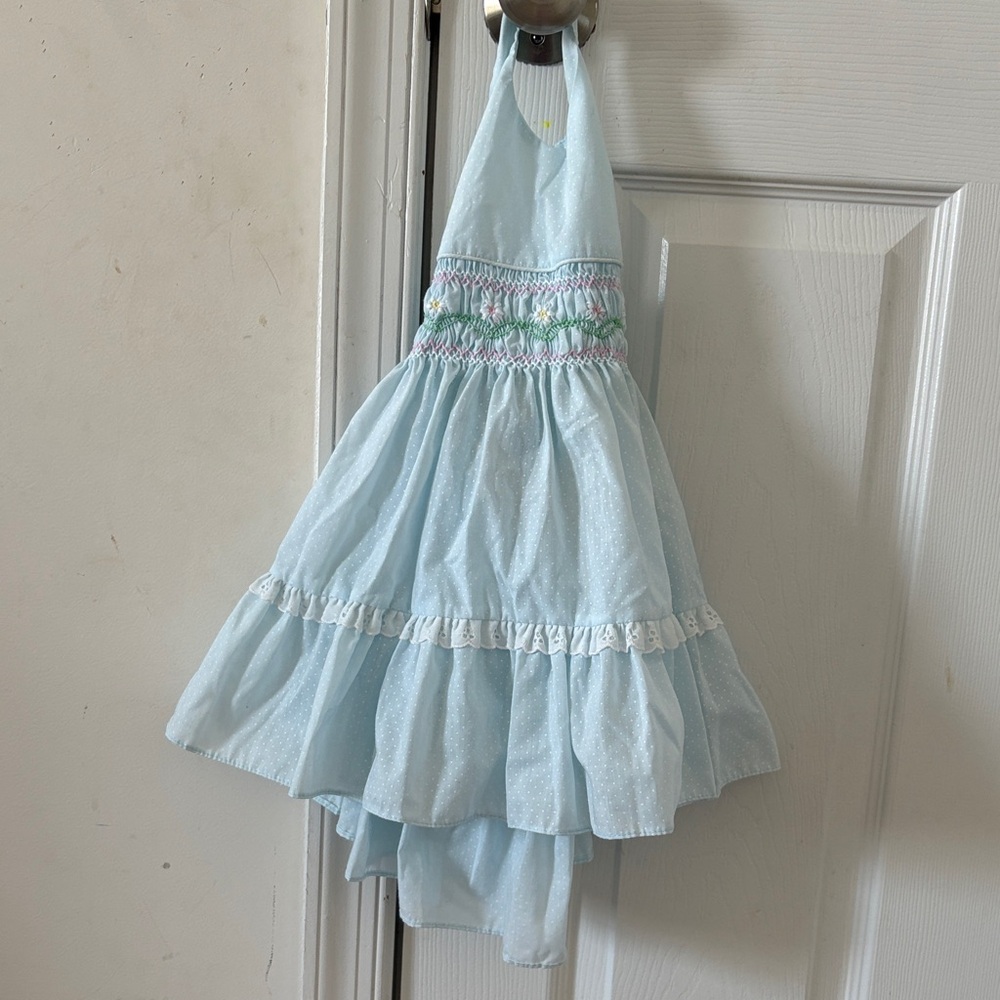 Polly Flinders Vintage Halter Dress